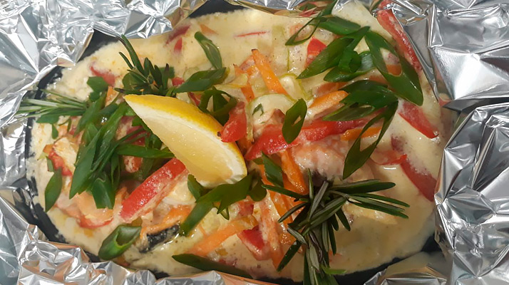 Рыбная сковородка